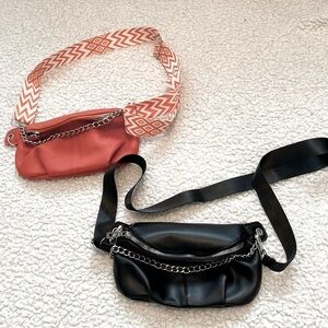 NWT 🆕 - Crossbody Bags Bundle: Orange & Black 🧡🖤